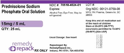 Mm2 (Prednisolone Sodium Phosphate 15mg   5ml 70518 4524 01)